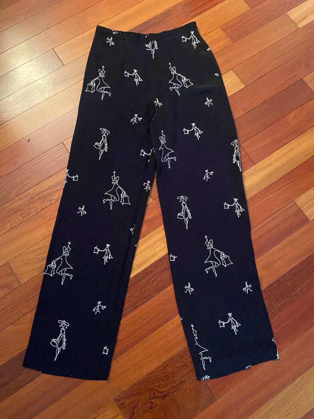 Black & White Palazzo Pants size Medium